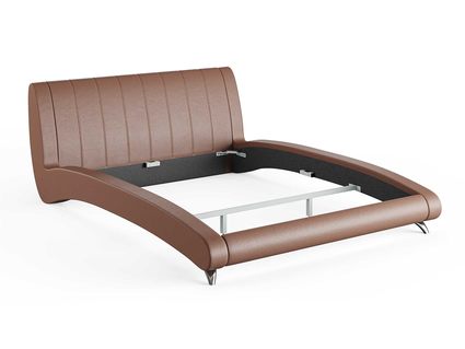 Кровать Сонум Verona Рогожка Деним 80х190