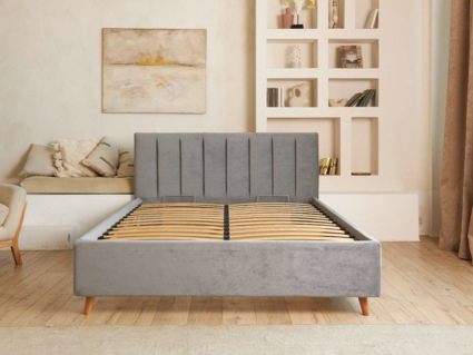 Кровать Димакс Амадора Крем с подъемным механизмом 200х190