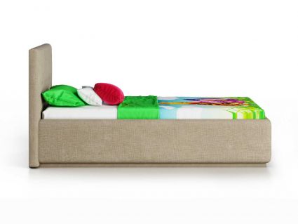 Кровать Nuvola Bianco Bravo cream (с подъемным механизмом) 90х190