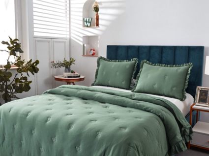 Покрывало Софи де Марко Ребека (малахит) 160х220