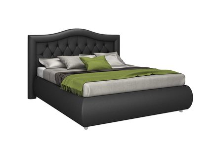 Кровать Sleeptek Premier 6 Экокожа Black (с подъемным механизмом) 256