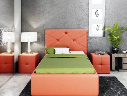 Кровать Nuvola Olivia Velutto 14 (с подъемным механизмом) 90х200