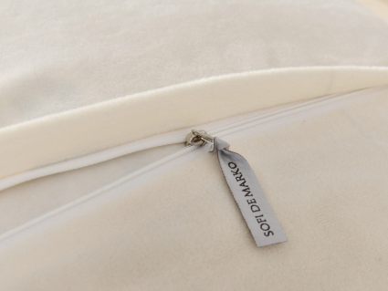 Комплект постельного белья Софи де Марко Энрике (молоко) с одеялом Евро