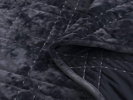 Покрывало Софи де Марко Селена (антрацит) 160х220