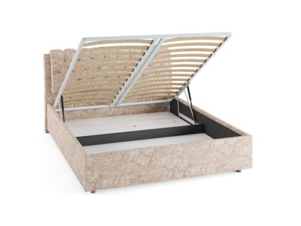 Кровать Сонум Olivia Фултон Серый (с подъемным механизмом) 80х200