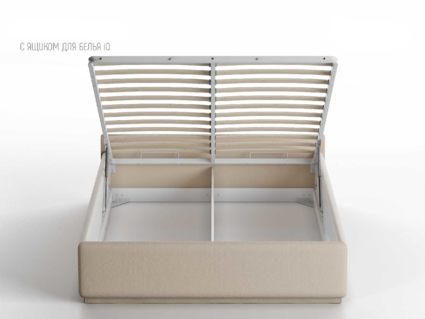 Кровать Nuvola Alba Velutto 22 (с подъемным механизмом) 200х200