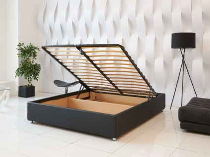 Кровать Димакс Риос Нуар с подъемным механизмом 160х190