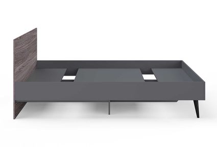 Кровать Сонум Ines Ясень анкор + серый 140х200