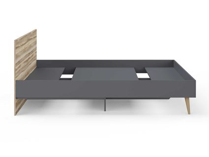 Кровать Сонум Ines Ясень ориноко + графит