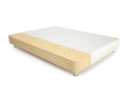 Кровать Mr.Mattress Fine Box экокожа White 252