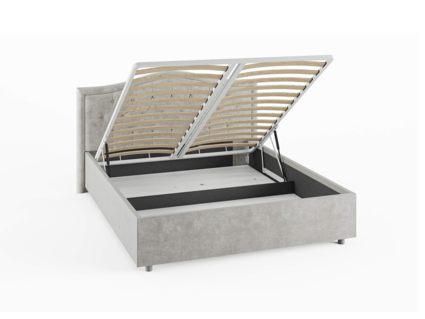 Кровать Сонум Ancona Рогожка Мокко (с подъемным механизмом) 180х200