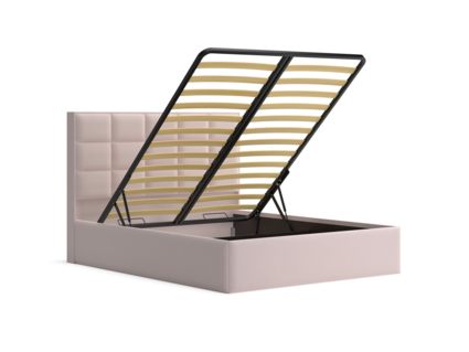 Кровать Lonax Адель велюр Dolly-1 (с подъемным механизмом) 120х200