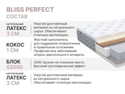Матрас Димакс Bliss Perfect 120х195