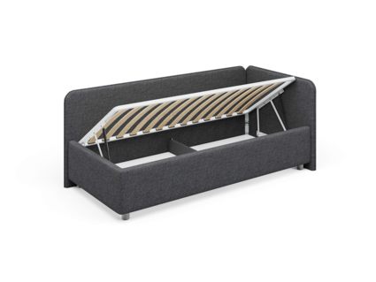 Кровать Сонум Capri Рогожка Песочная (с подъемным механизмом) 120х190