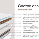 Матрас Мистер Слип Multi Line элит 120х190